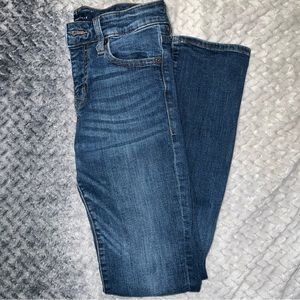 Aeropostale Jeans Women 4R Medium Wash Blue Denim Mid Rise Boot Stretch Ladies